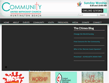 Tablet Screenshot of cumchb.org